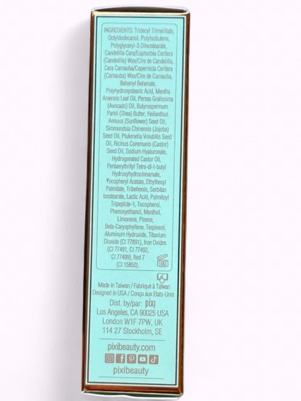 Pixi Hydra Tinted Lip Balm — Rosette